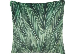 Cheap Beliani Koristetyyny Sametti Vihrea 45 X 45 Cm 2 Kpl Diascia