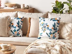 Sale Beliani Koristetyyny Sametti Vihrea 45 X 45 Cm Knautia