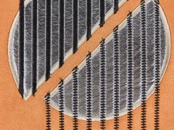 Cheap Beliani Koristetyyny Samettinen 2Kpl 45 X 45 Cm Oranssi Ceropegia