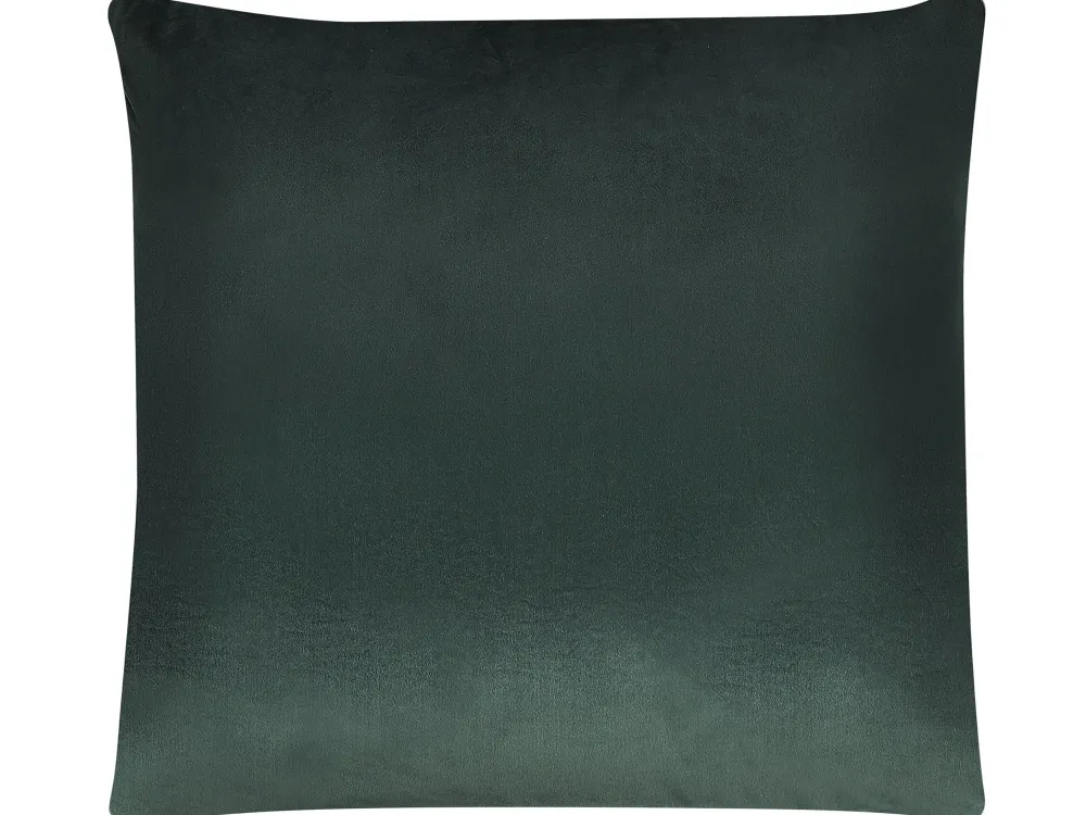 Fashion Beliani Koristetyyny Samettinen 2Kpl 45 X 45 Cm Vihrea Pinus