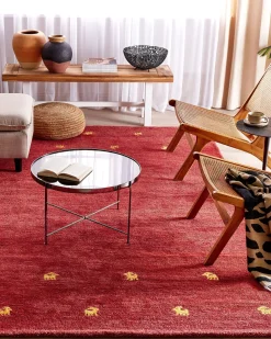 Tekstiilit<Beliani Koristetyyny Sinapinkeltainen 45 X 45 Cm 2 Kpl Subulata