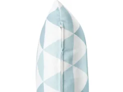 Discount Beliani Koristetyyny Sininen/Valkoinen 40 X 40 Cm 2 Kpl Trifos