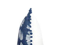 Best Sale Beliani Koristetyyny Sininen/Valkoinen 45 X 45 Cm 2 Kpl Dandelion