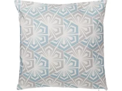 Tekstiilit<Beliani Koristetyyny Vaaleansininen/Harmaa 45 X 45 Cm 2 Kpl Primrose