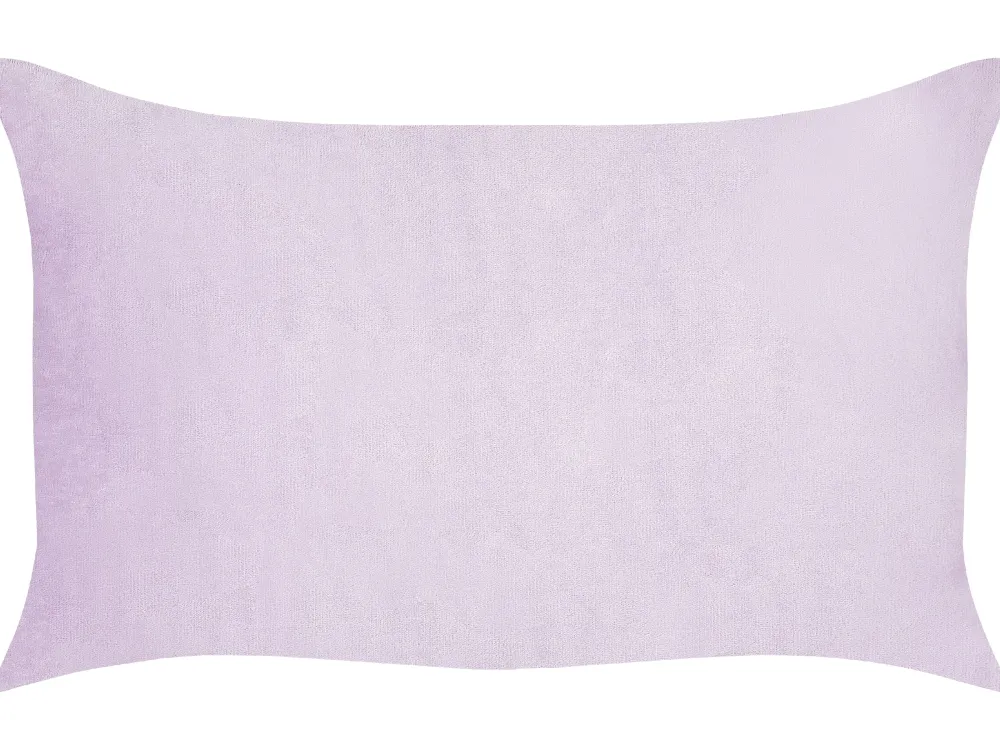 Store Beliani Koristetyyny Vakosametti Violetti 47 X 27 Cm 2 Kpl Millet