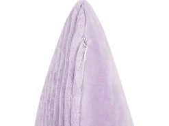 Store Beliani Koristetyyny Vakosametti Violetti 47 X 27 Cm 2 Kpl Millet