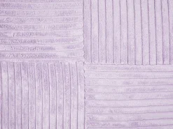 Store Beliani Koristetyyny Vakosametti Violetti 47 X 27 Cm 2 Kpl Millet