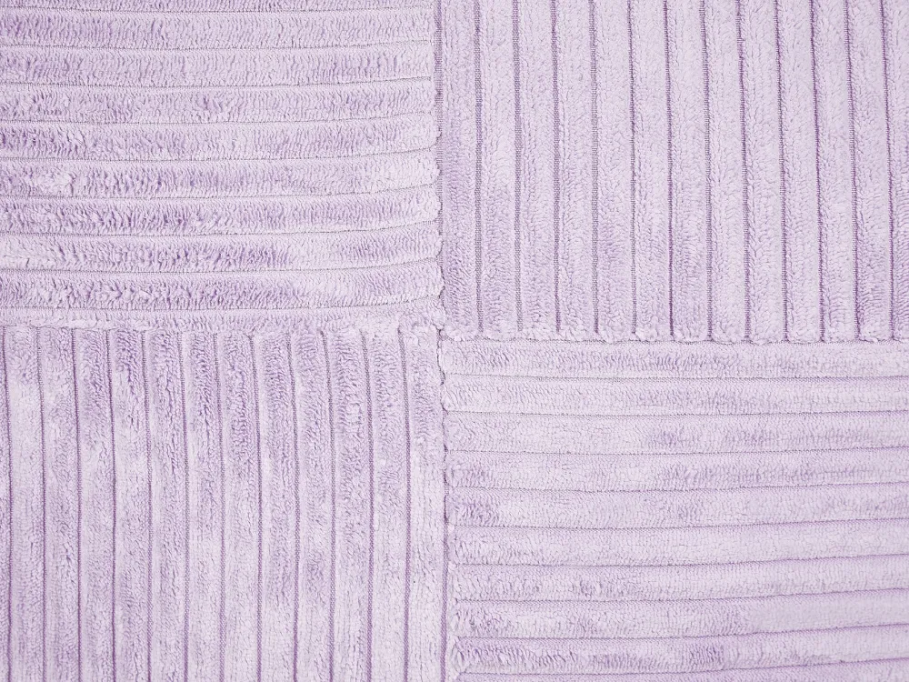 Store Beliani Koristetyyny Vakosametti Violetti 47 X 27 Cm 2 Kpl Millet