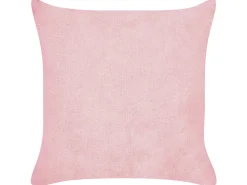 Shop Beliani Koristetyyny Vakosametti Vaaleanpunainen 43 X 43 Cm 2 Kpl Millet