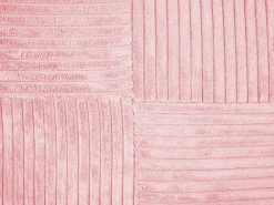 Shop Beliani Koristetyyny Vakosametti Vaaleanpunainen 43 X 43 Cm 2 Kpl Millet