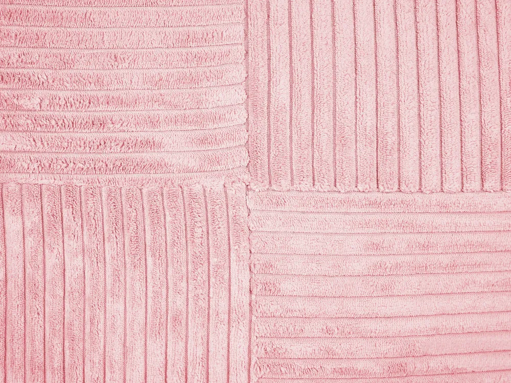 Shop Beliani Koristetyyny Vakosametti Vaaleanpunainen 43 X 43 Cm 2 Kpl Millet