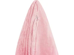 Tekstiilit<Beliani Koristetyyny Vakosametti Vaaleanpunainen 47 X 27 Cm 2 Kpl Millet