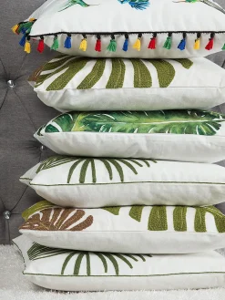 Hot Beliani Koristetyyny Valkoinen 45 X 45 Cm 2 Kpl Mallow