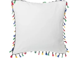 Hot Beliani Koristetyyny Valkoinen 45 X 45 Cm 2 Kpl Mallow