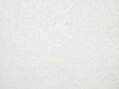 Tekstiilit<Beliani Koristetyyny Valkoinen Kohokuvioitu 45 X 45 Cm 2 Kpl Azalea