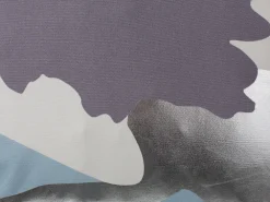 Tekstiilit<Beliani Koristetyyny Violetti/Hopea 45 X 45 Cm 2 Kpl Ixia