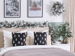 Tekstiilit<Beliani Koristetyyny 45X45 Cm 2 Kpl Musta Cupid