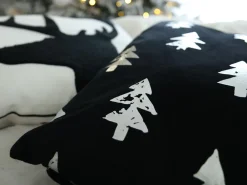 Tekstiilit<Beliani Koristetyyny 45X45 Cm 2 Kpl Musta Cupid