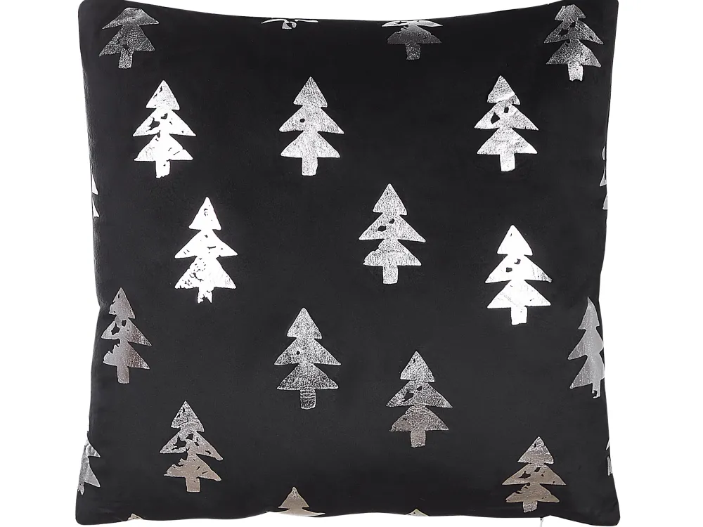 Tekstiilit<Beliani Koristetyyny 45X45 Cm 2 Kpl Musta Cupid