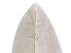 Best Beliani Koristetyynysetti 2 Kpl Pupukuviolla Ruskeanharmaa 45 X 45 Cm Buxus