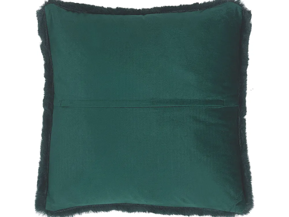 Tekstiilit<Beliani Koristetyynysetti 42 X 42 Cm Tekoturkis Vihrea Tandur