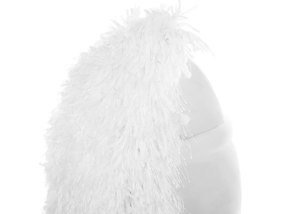 Fashion Beliani Koristetyynysetti 45 X 45 Cm Porroinen Valkoinen Cide