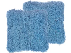 Discount Beliani Koristetyynysetti 45 X 45 Porroinen Sininen Cide