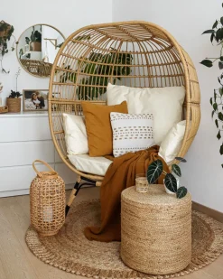 Shop Beliani Korituoli Polyrottinki Luonnonvari Veroli