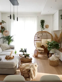 Shop Beliani Korituoli Polyrottinki Luonnonvari Veroli