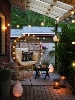 Shop Beliani Korituoli Polyrottinki Luonnonvari Veroli