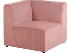 Cheap Beliani Kulmamoduuli Vakosametti Vaaleanpunainen Lemvig