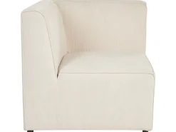 Fashion Beliani Kulmamoduuli Vakosametti Vaalea Beige Lemvig