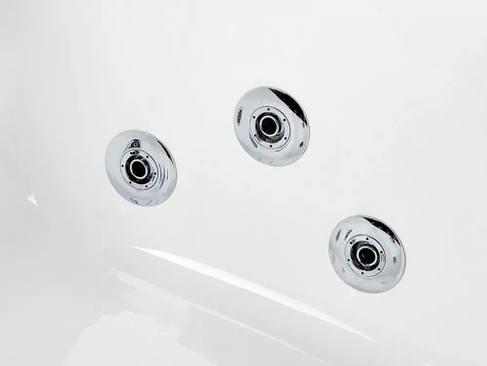 Store Beliani Kulmaporeamme Oikeak. Valkoinen 170 X 80 Cm Alita