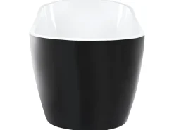 Discount Beliani Kylpyamme Vapaasti Seisova Musta 170 X 78 Cm Solarte