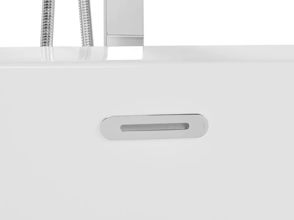 Kylpy- & Poreammeet<Beliani Kylpyamme Vapaasti Seisova Musta 170 X 80 Cm Empresa