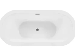 Shop Beliani Kylpyamme Vapaasti Seisova Valkoinen 170 X 80 Cm Empresa