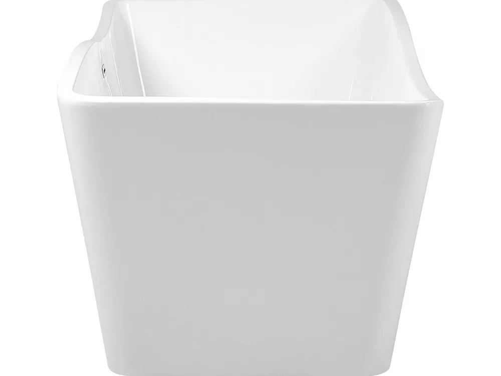 Kylpy- & Poreammeet<Beliani Kylpyamme Vapaasti Seisova Valkoinen 170 X 78 Cm Maravilla