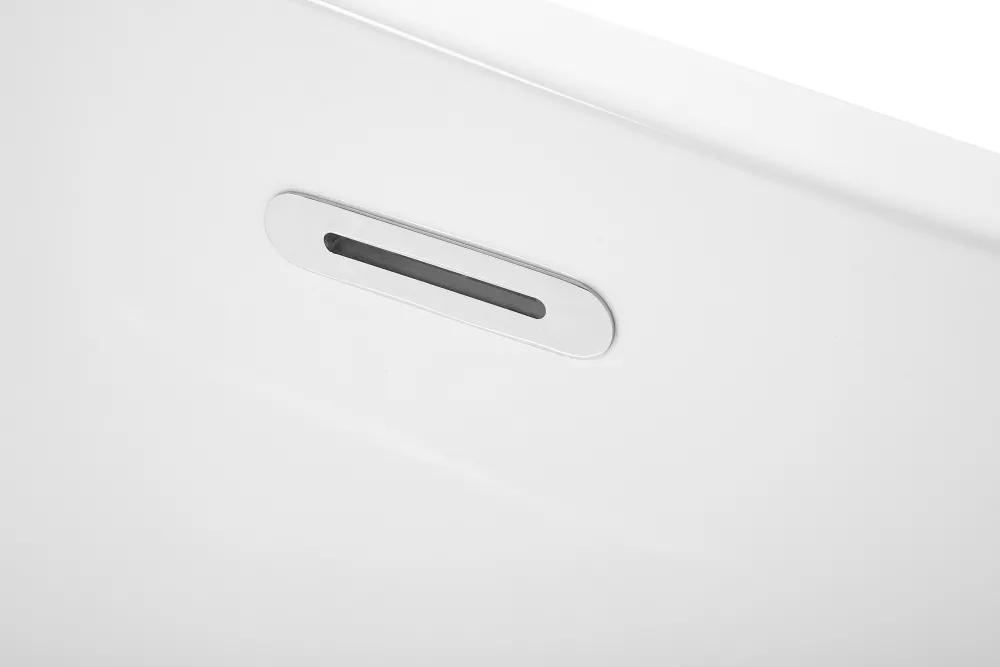 Kylpy- & Poreammeet<Beliani Kylpyamme Vapaasti Seisova Valkoinen 170 X 78 Cm Maravilla