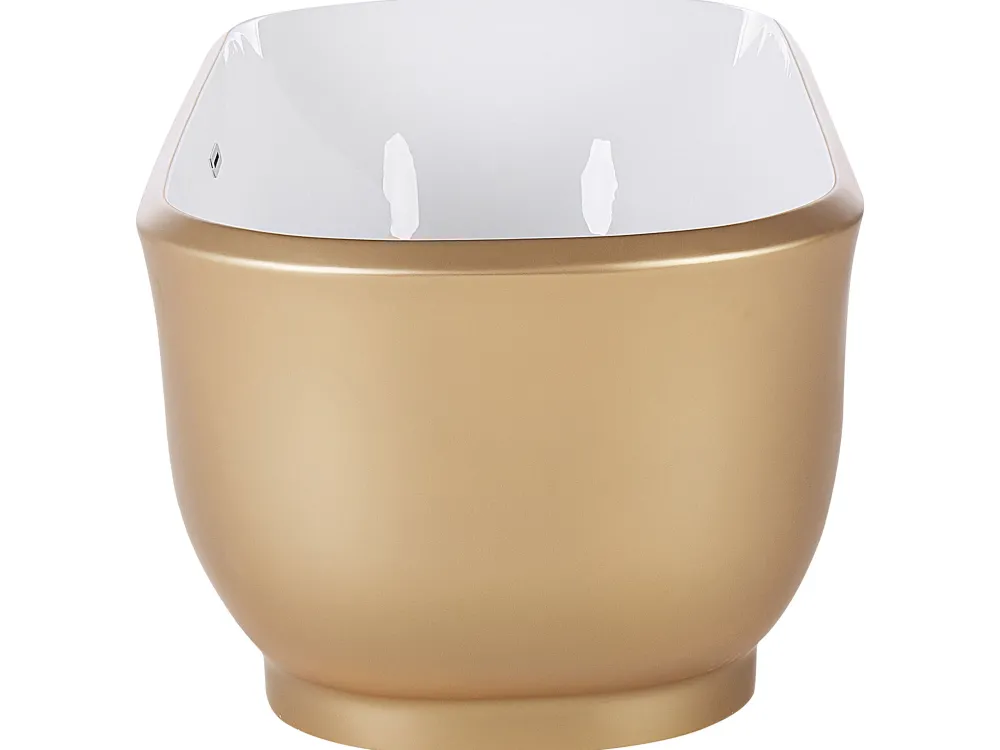 Fashion Beliani Kylpyamme Vapaasti Seisova Kulta 170 X 77 Cm Tesoro