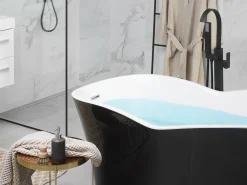 Cheap Beliani Kylpyamme Vapaasti Seisova Musta 170 X 80 Cm Dulcina