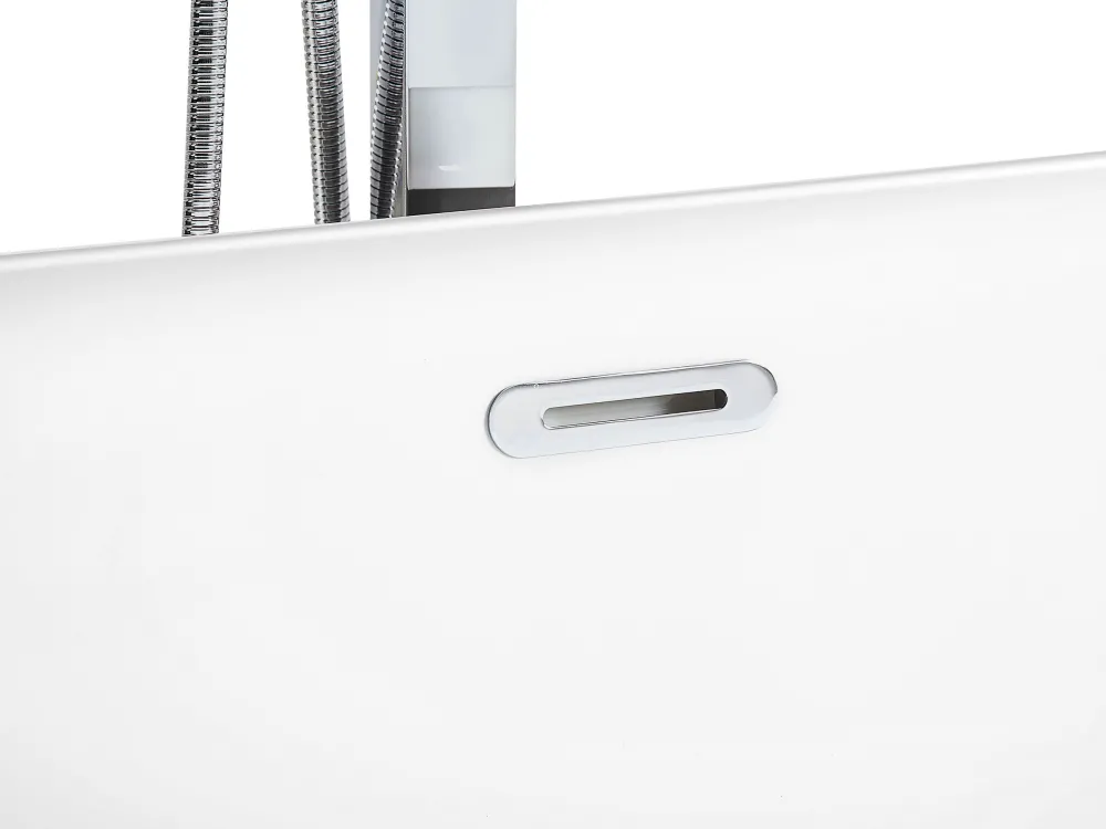 Store Beliani Kylpyamme Vapaasti Seisova Musta 170 X 77 Cm Tesoro