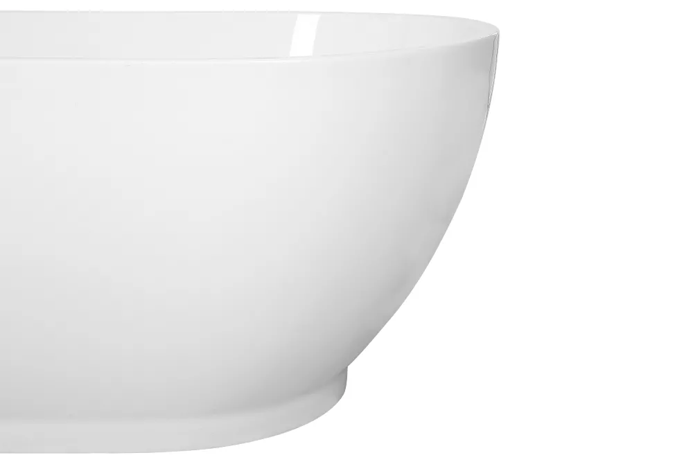 Kylpy- & Poreammeet<Beliani Kylpyamme Vapaasti Seisova Valkoinen 173 X 82 Cm Guiana