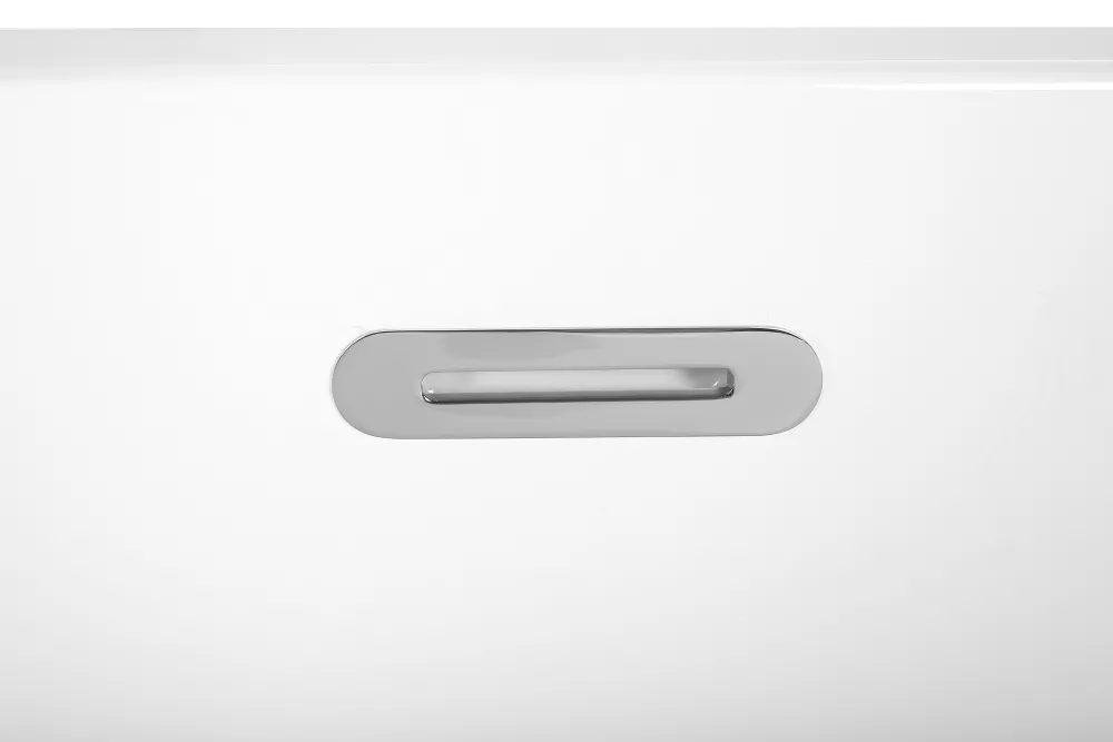 Kylpy- & Poreammeet<Beliani Kylpyamme Vapaasti Seisova Valkoinen 173 X 82 Cm Guiana