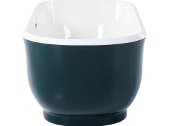 Kylpy- & Poreammeet<Beliani Kylpyamme Vapaasti Seisova Sinivihrea 170 X 77 Cm Tesoro