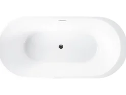 Discount Beliani Kylpyamme Vapaasti Seisova Sinivihrea 170 X 80 Cm Nevis