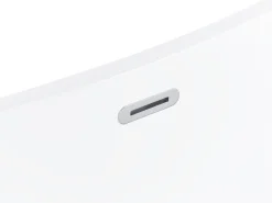 Kylpy- & Poreammeet<Beliani Kylpyamme Vapaasti Seisova Punainen 150 X 75 Cm Antigua