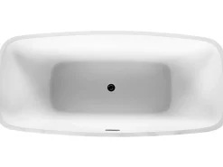 Kylpy- & Poreammeet<Beliani Kylpyamme Vapaasti Seisova Valkoinen 170 X 78 Cm Mingo