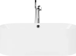 Outlet Beliani Kylpyamme Vapaasti Seisova Valkoinen 170 X 75 Cm Catalina