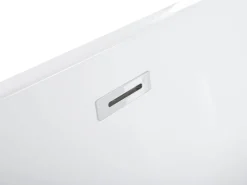 Hot Beliani Kylpyamme Vapaasti Seisova Musta 150 X 75 Cm Nevis