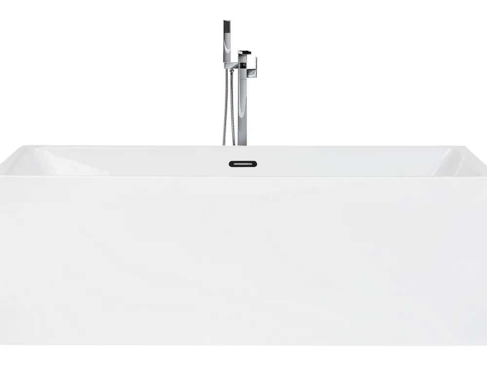 Online Beliani Kylpyamme Vapaasti Seisova Valkoinen 170 X 81 Cm Rios